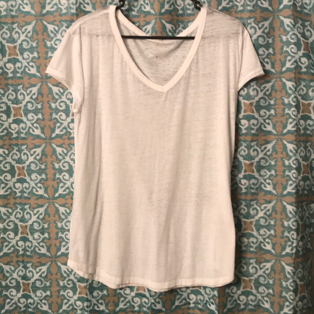 Aerie Real Soft Tee size medium in white